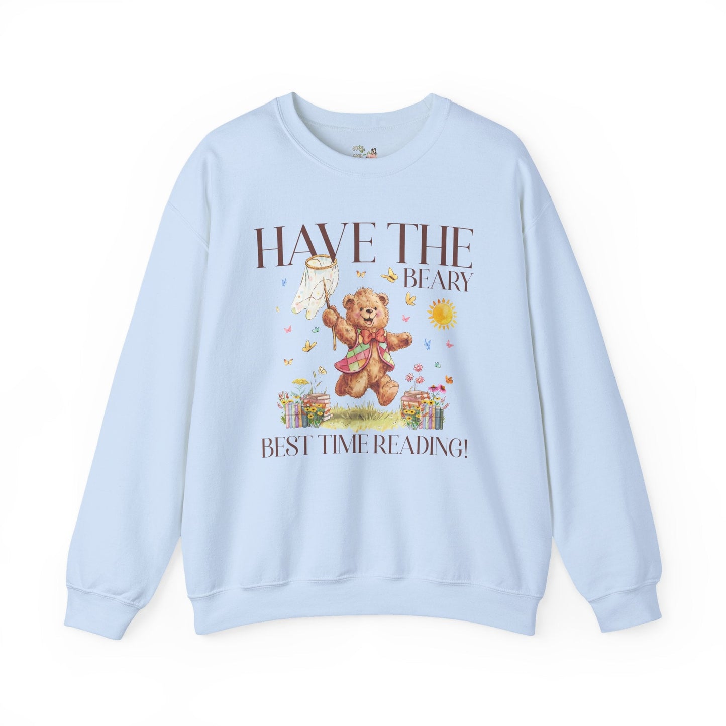 Beary Best Time Reading Sweatshirt