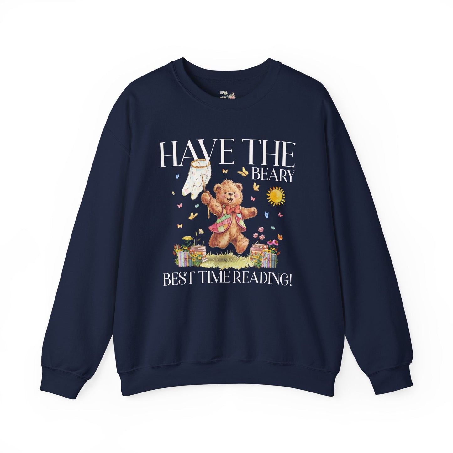 Beary Best Time Reading Sweatshirt