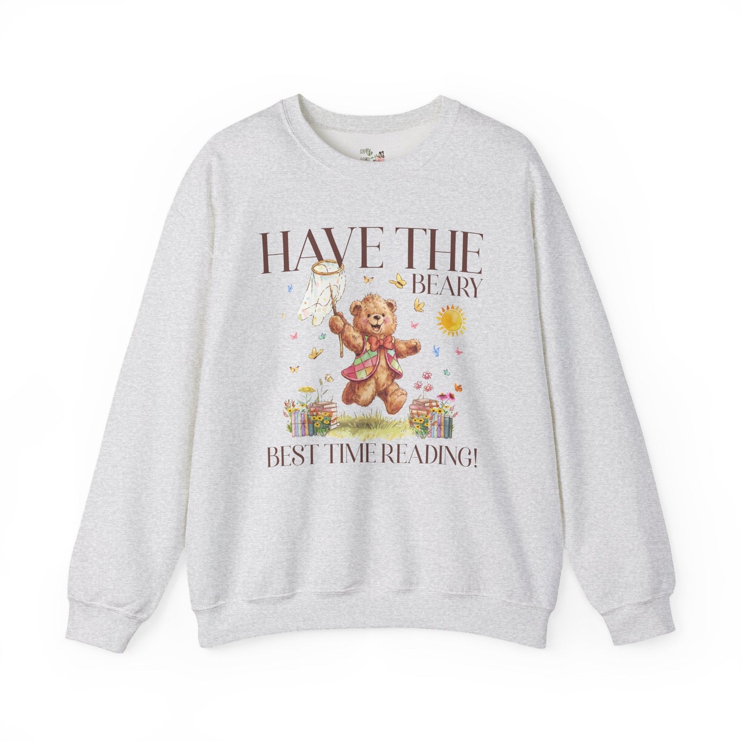 Beary Best Time Reading Sweatshirt