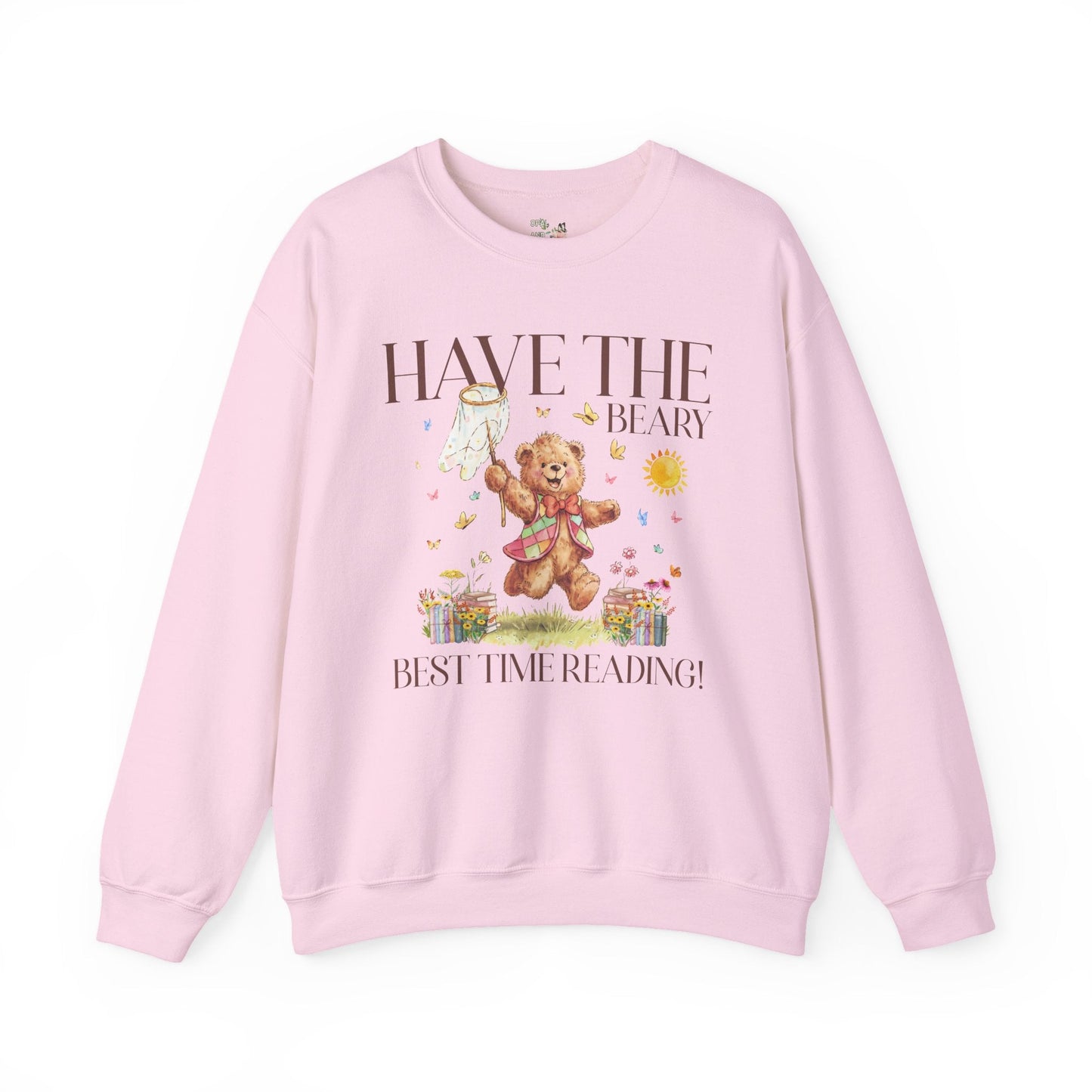Beary Best Time Reading Sweatshirt