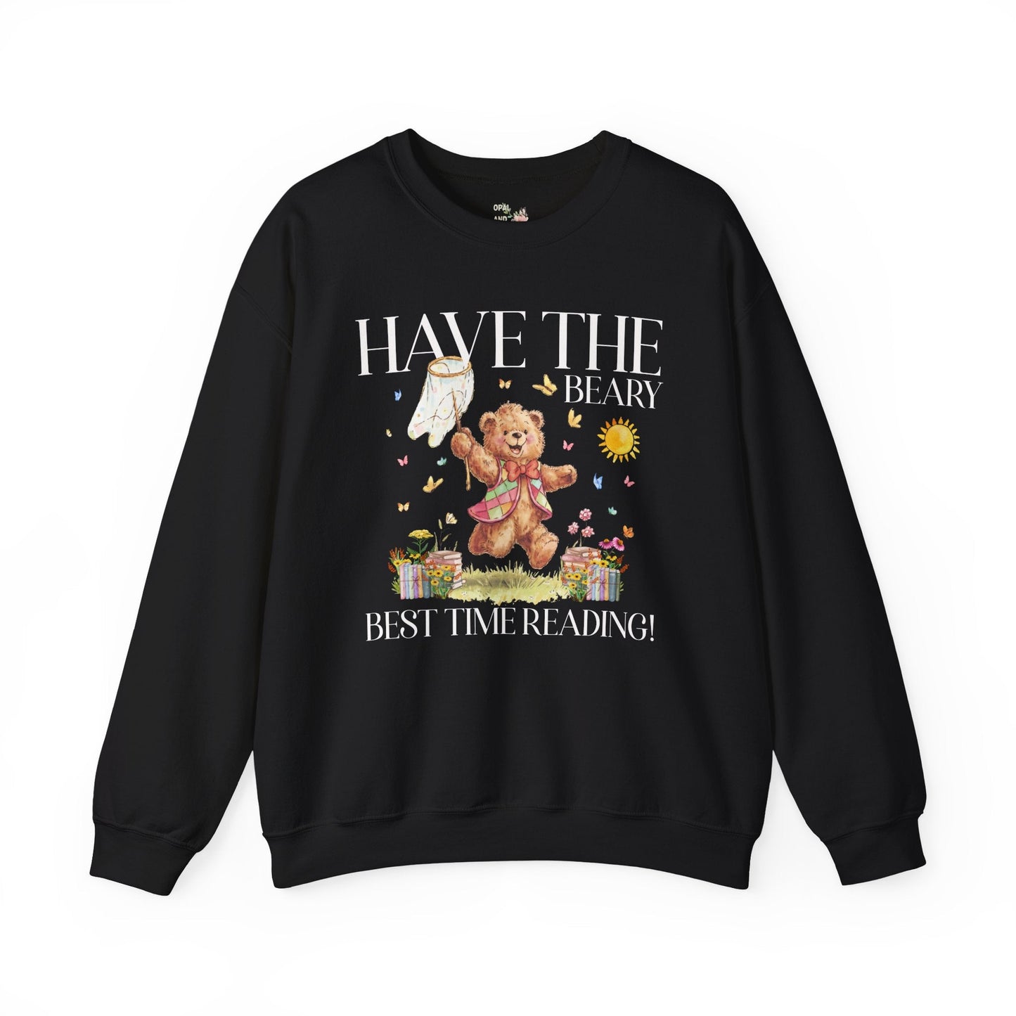 Beary Best Time Reading Sweatshirt