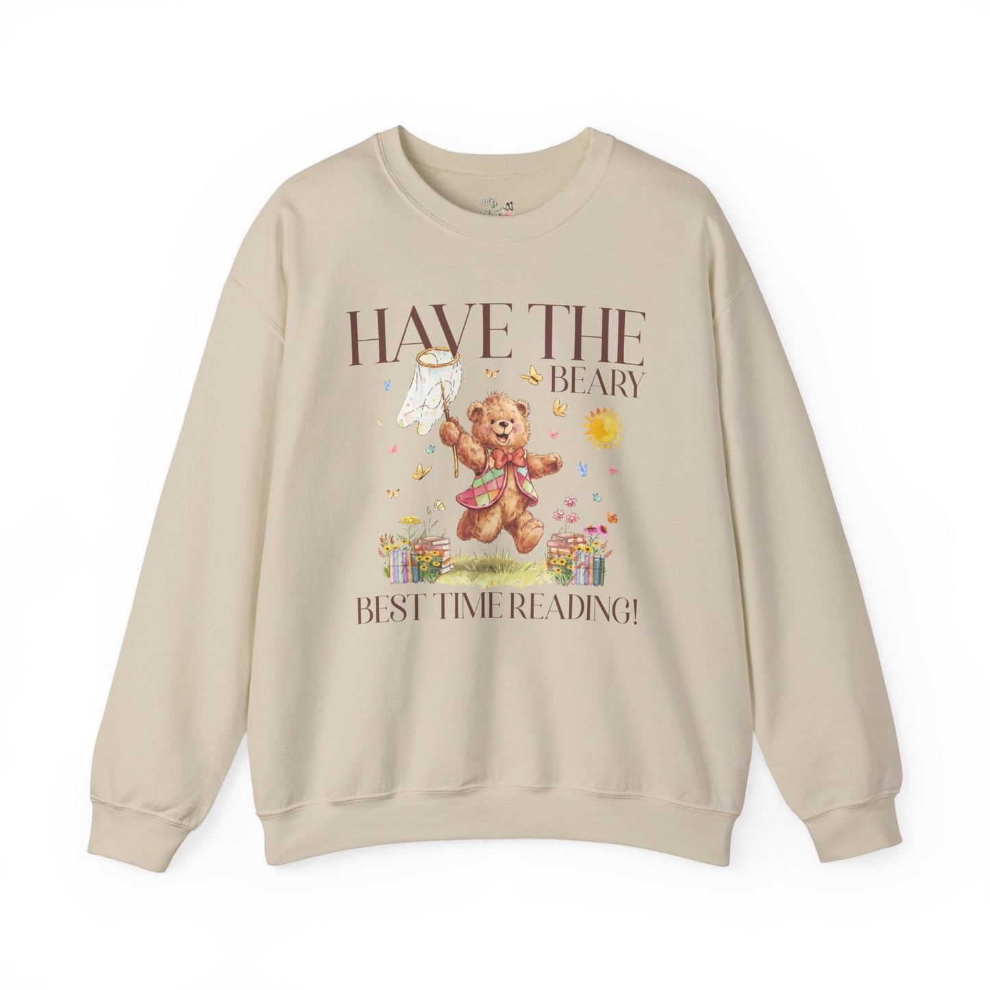Beary Best Time Reading Sweatshirt