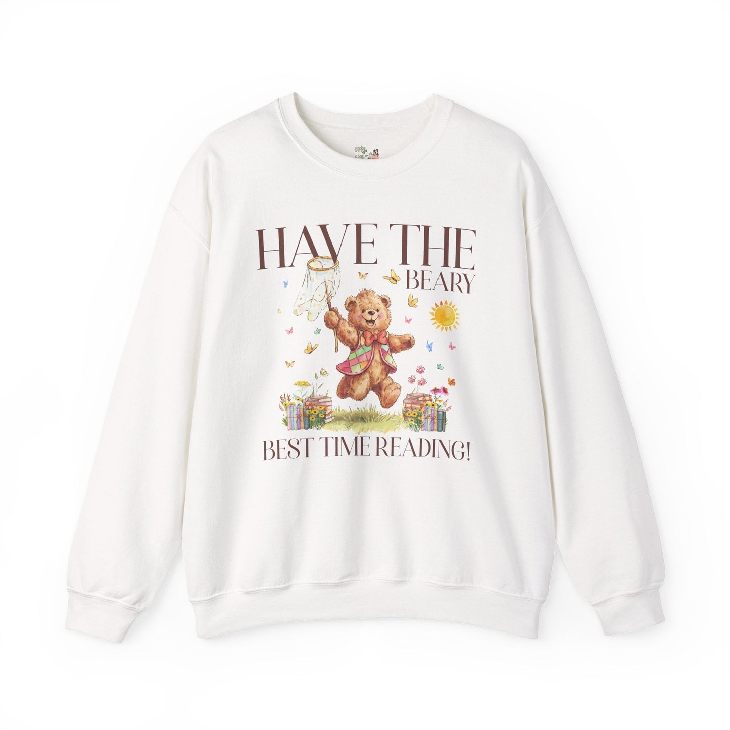 Beary Best Time Reading Sweatshirt