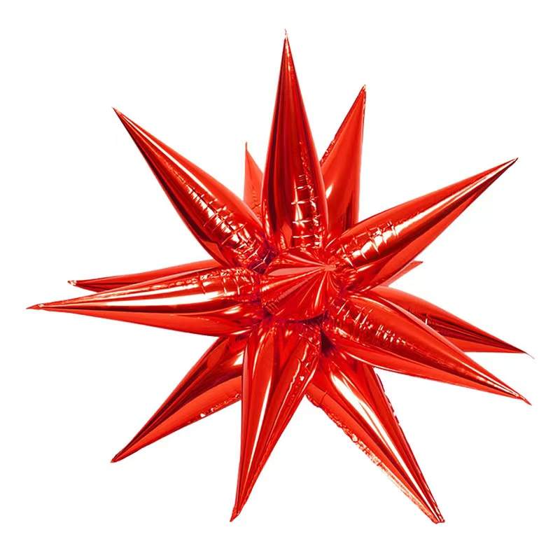 Red Starburst Cluster Balloon (26 Inches)