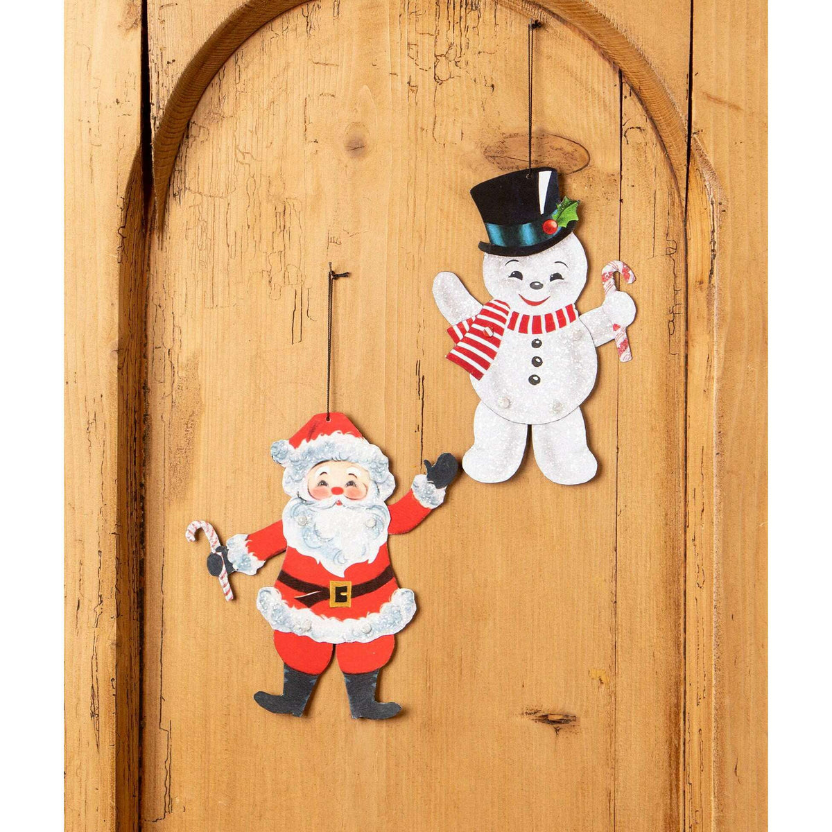 Retro Rockin' Santa Ornament | Christmas Decor by Bethany Lowe | SHIPS MID NOVEMBER