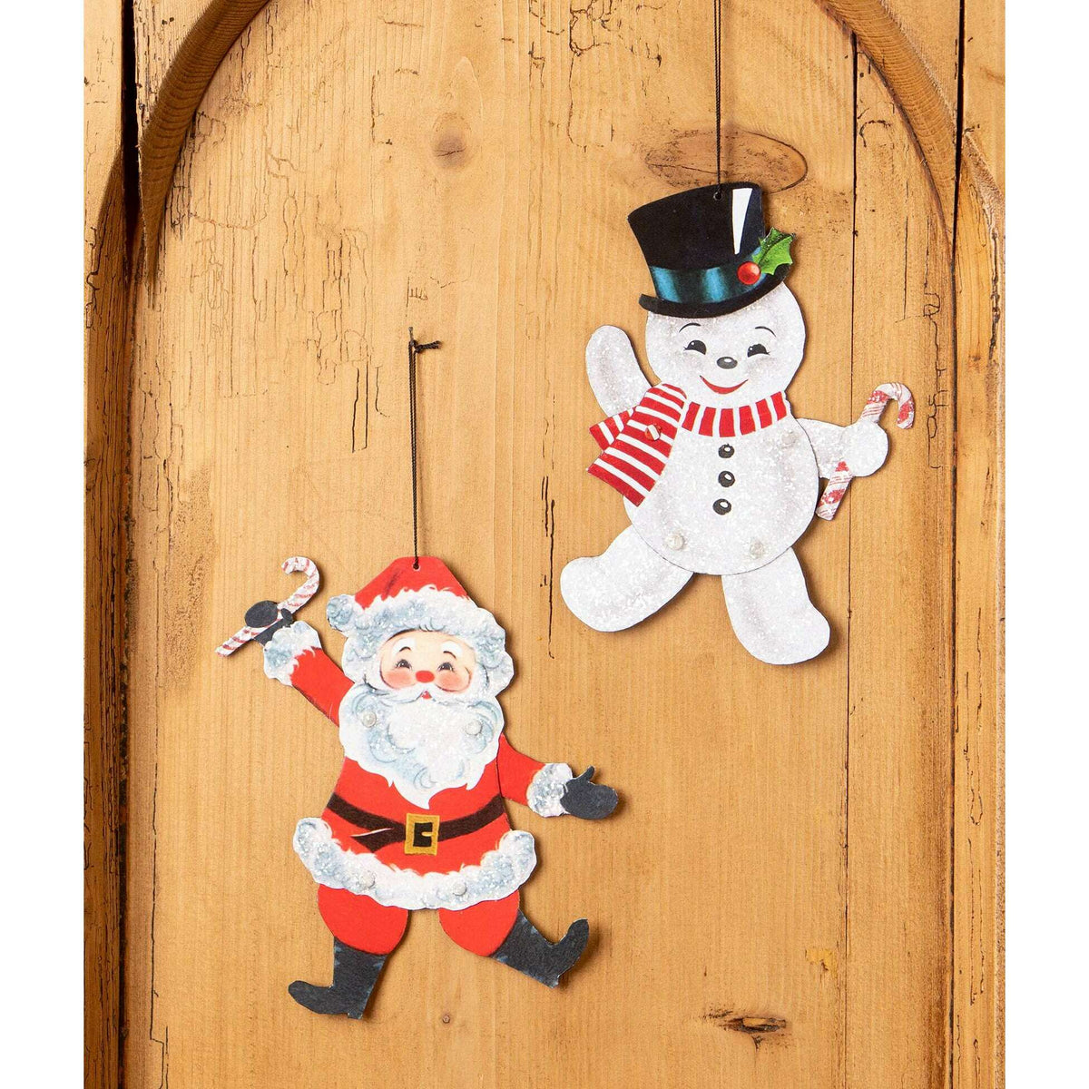 Retro Rockin' Santa Ornament | Christmas Decor by Bethany Lowe | SHIPS MID NOVEMBER