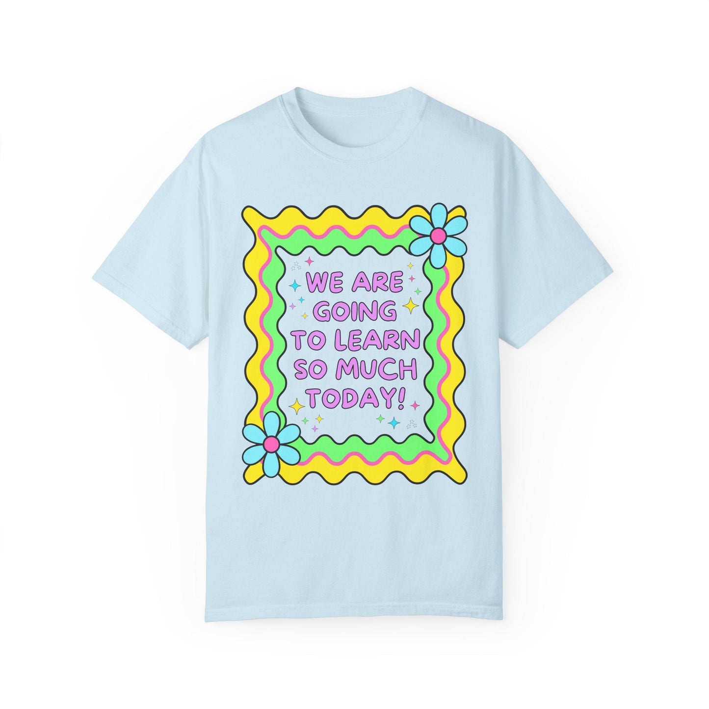 Retro Teacher T-Shirt with Cute Groovy Aesthetic