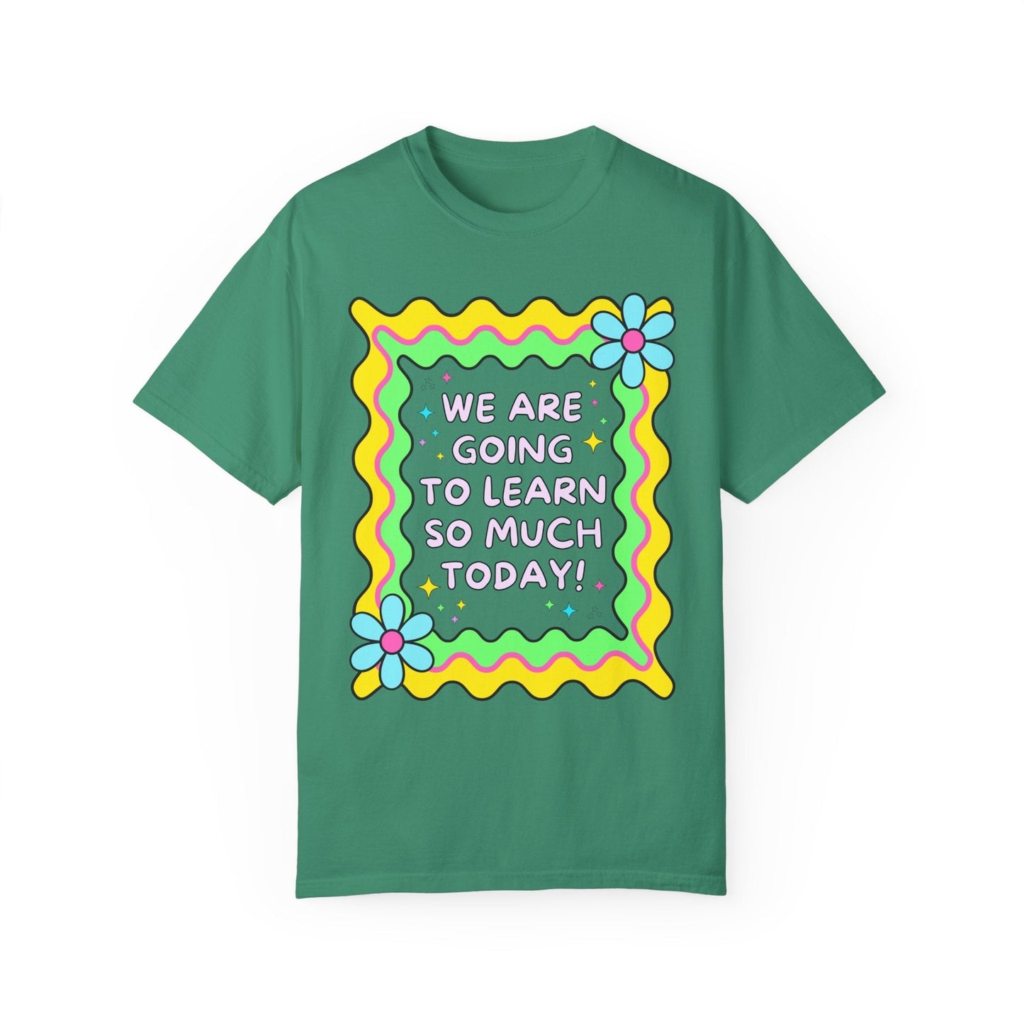Retro Teacher T-Shirt with Cute Groovy Aesthetic