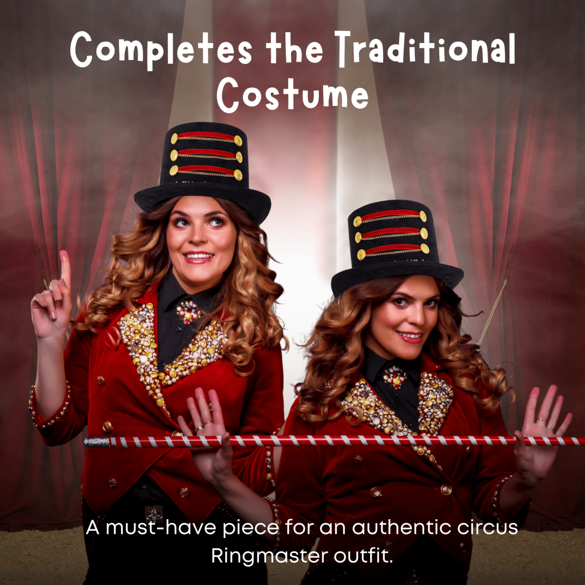 Ringmaster Hat for Adults
