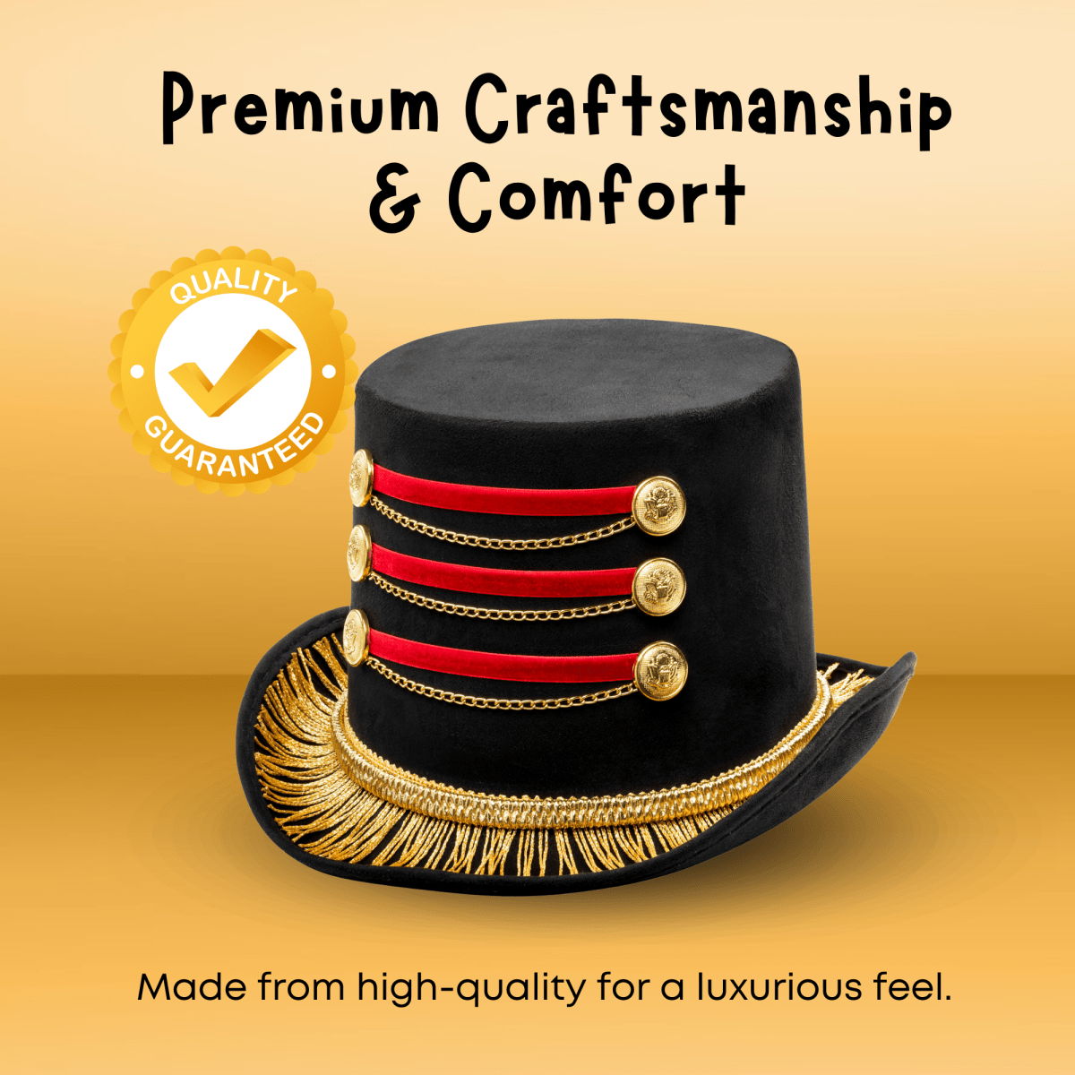 Ringmaster Hat for Adults