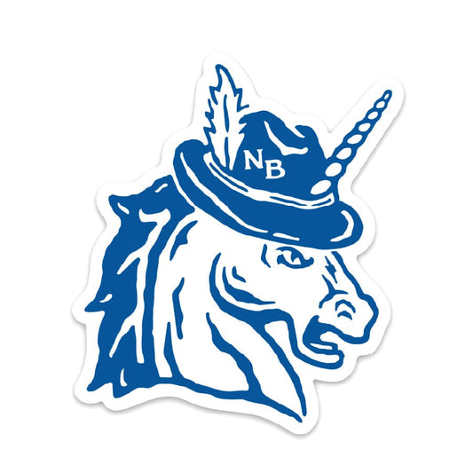 German Unicorn Sticker (New Braunfels, Texas)