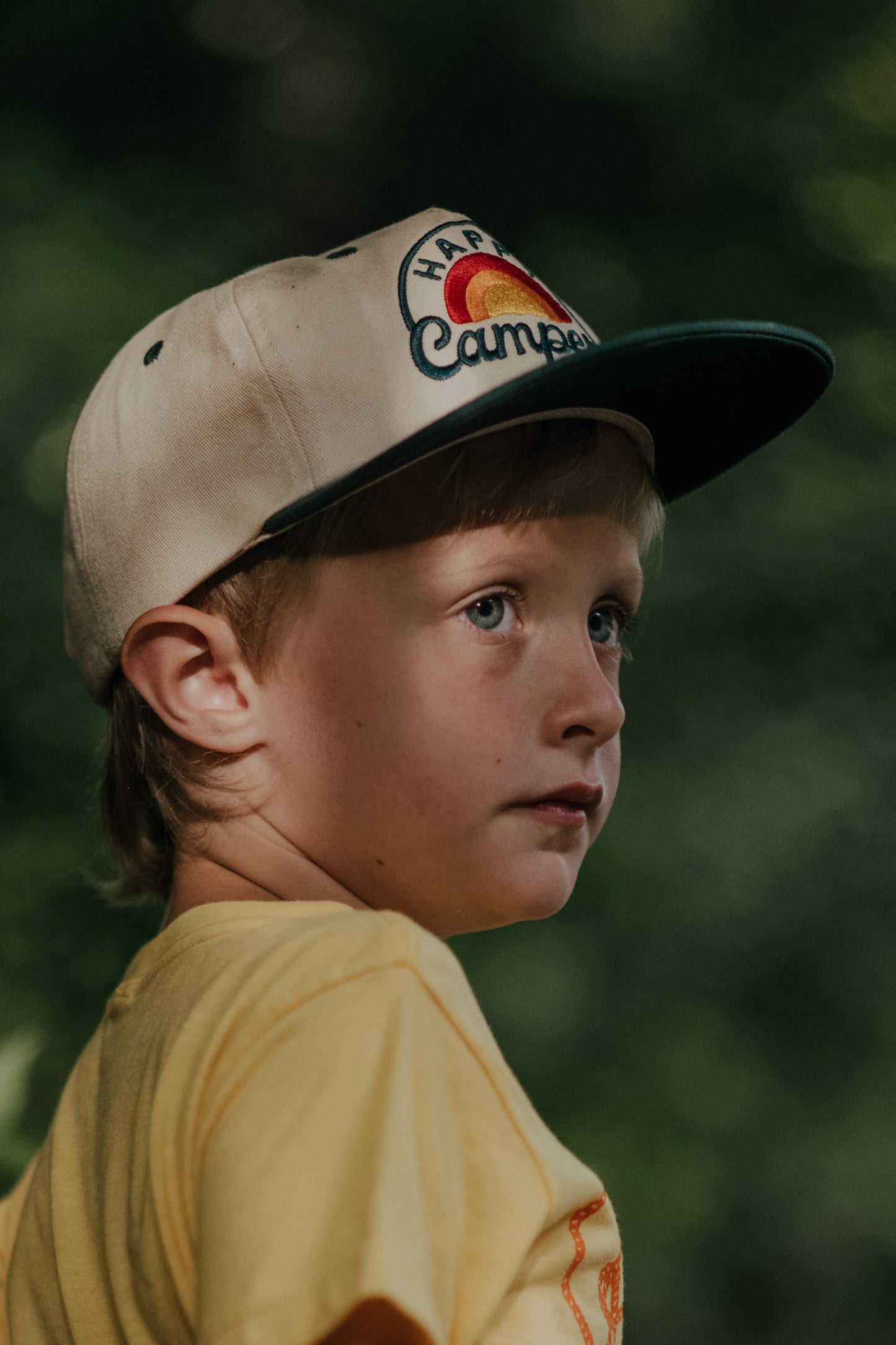 Happy Camper Snapback Hat (Youth)