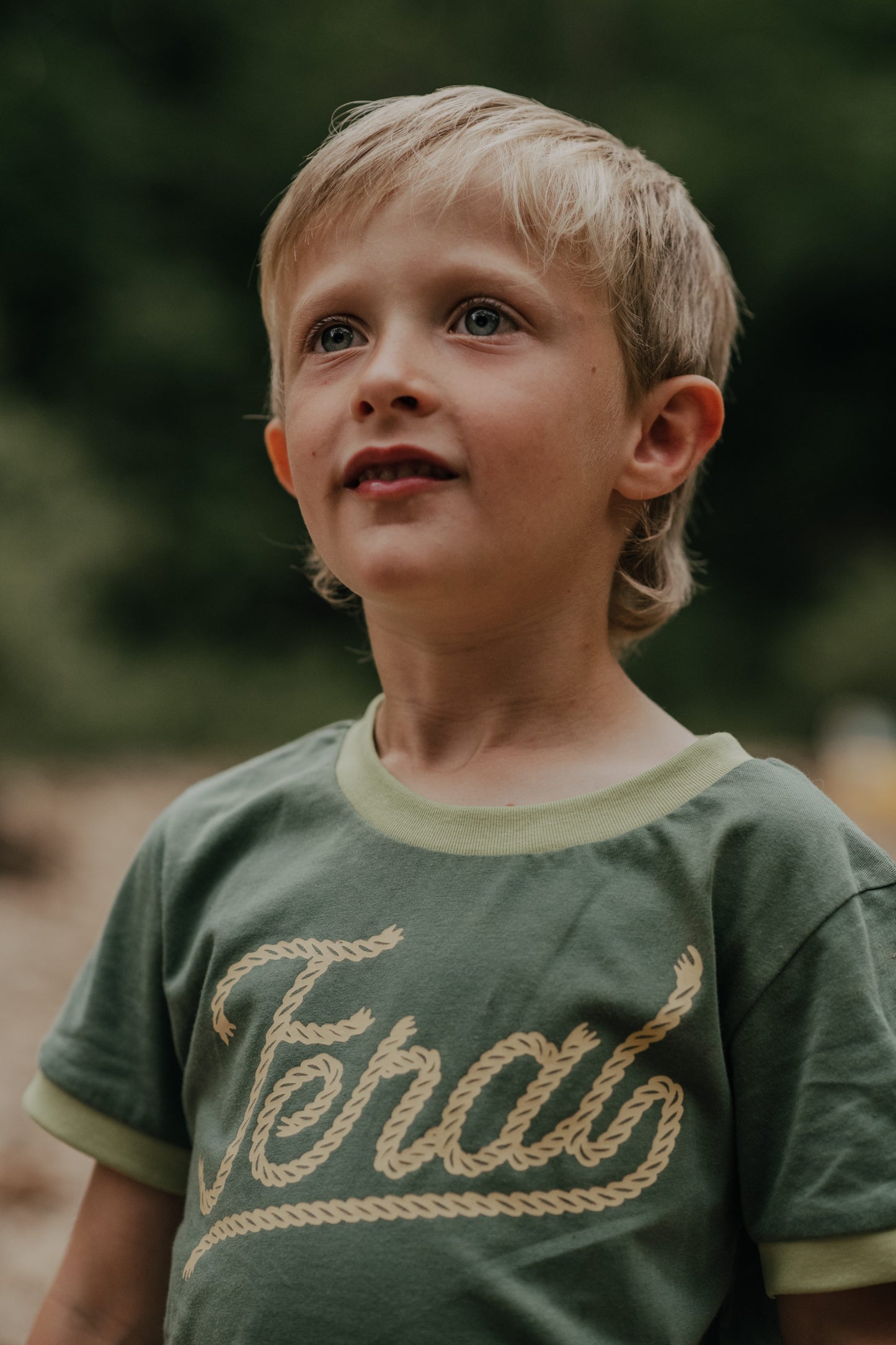 Feral Vintage Ringer | Forest (Youth)