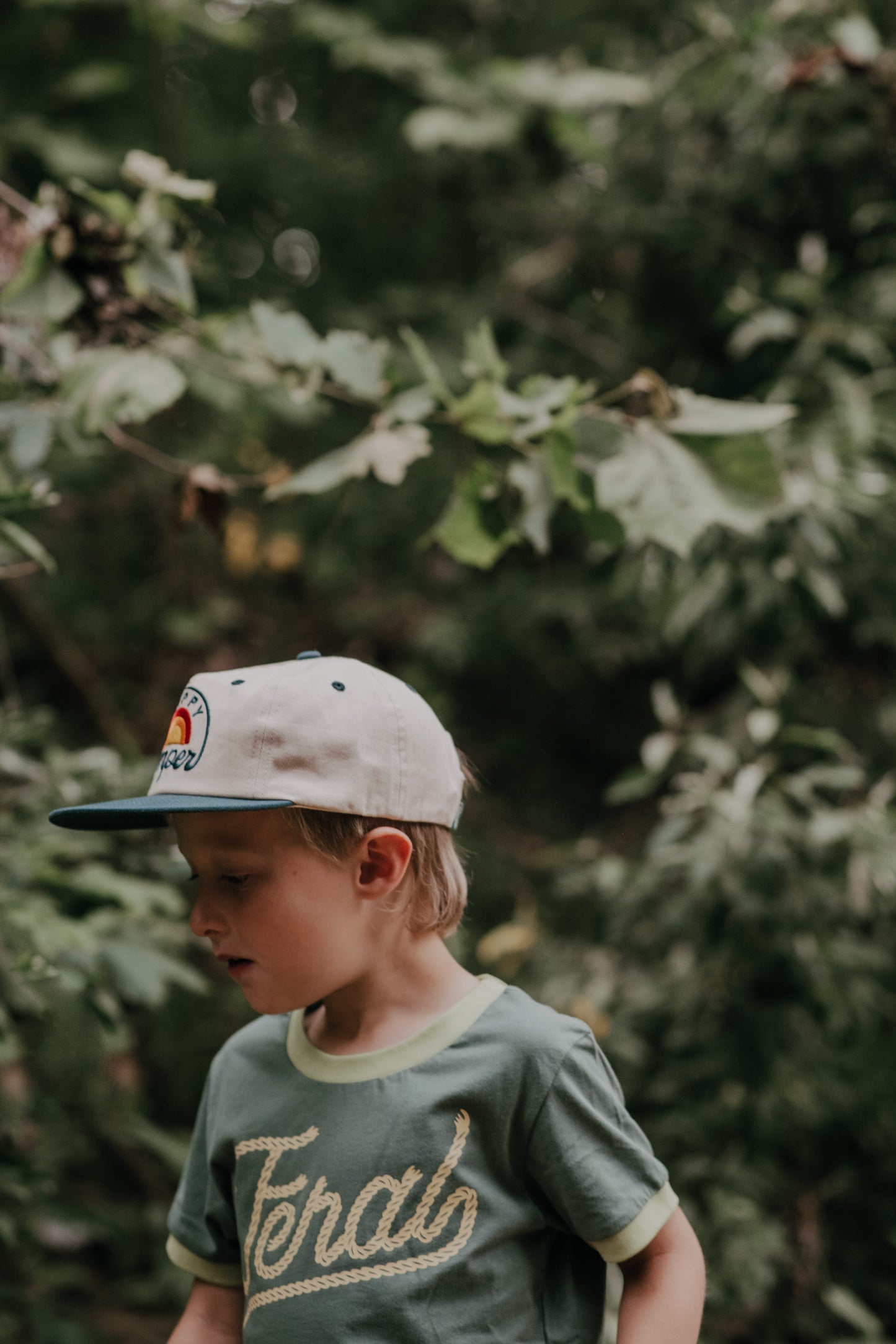 Feral Vintage Ringer | Forest (Youth)