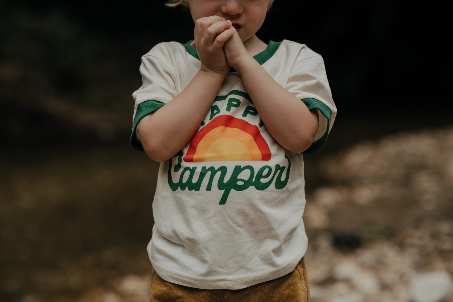Happy Camper Vintage Ringer (Youth)