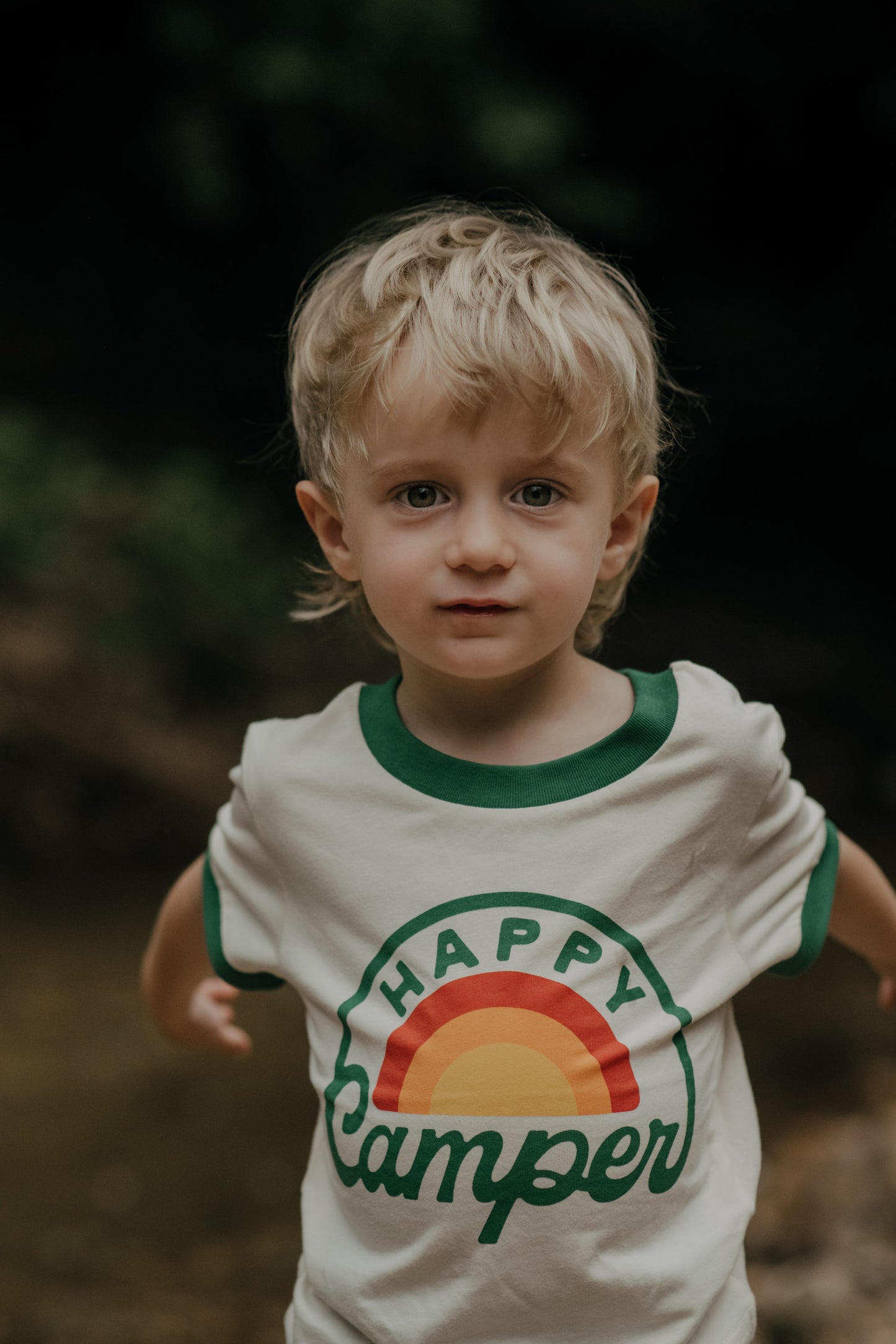 Happy Camper Vintage Ringer (Youth)