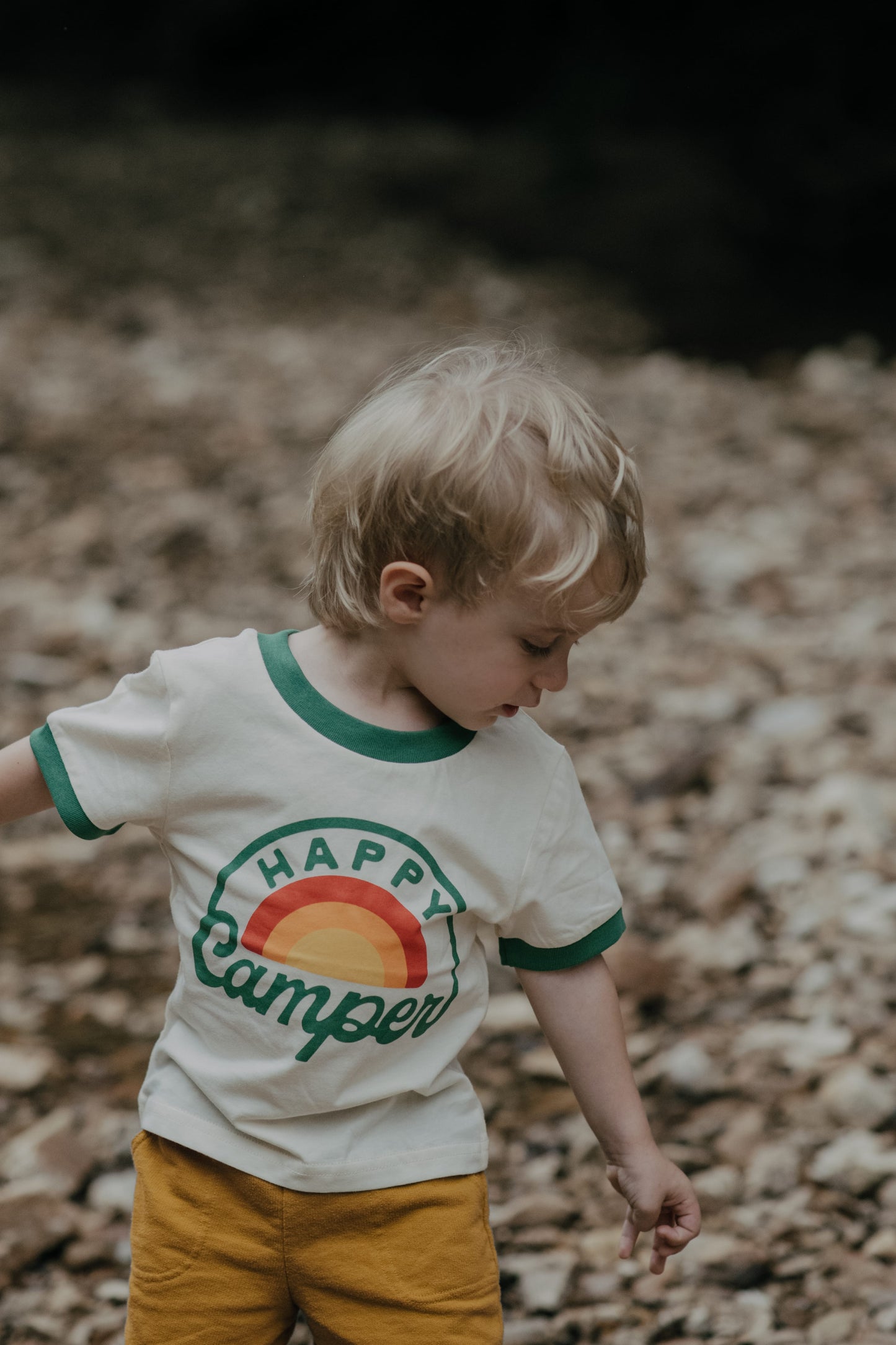 Happy Camper Vintage Ringer (Youth)