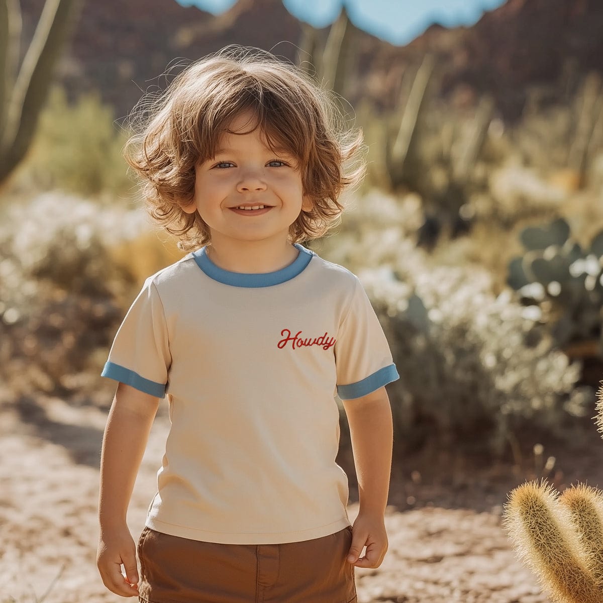 Howdy Vintage Ringer (Youth)