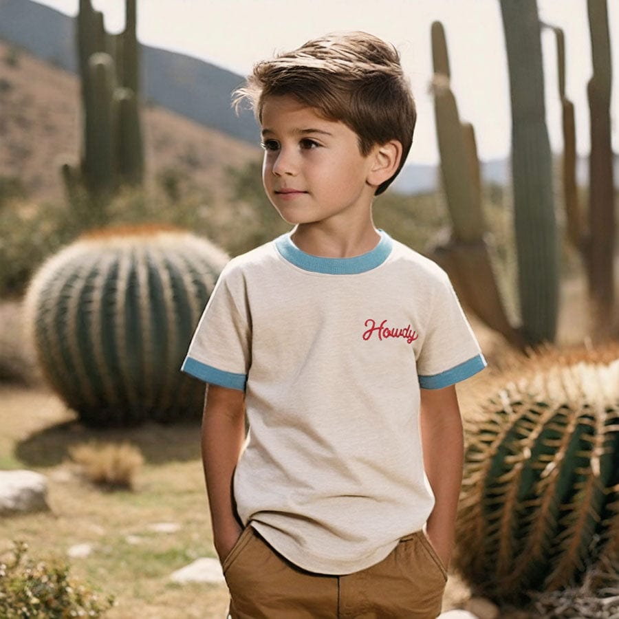 Howdy Vintage Ringer (Youth)