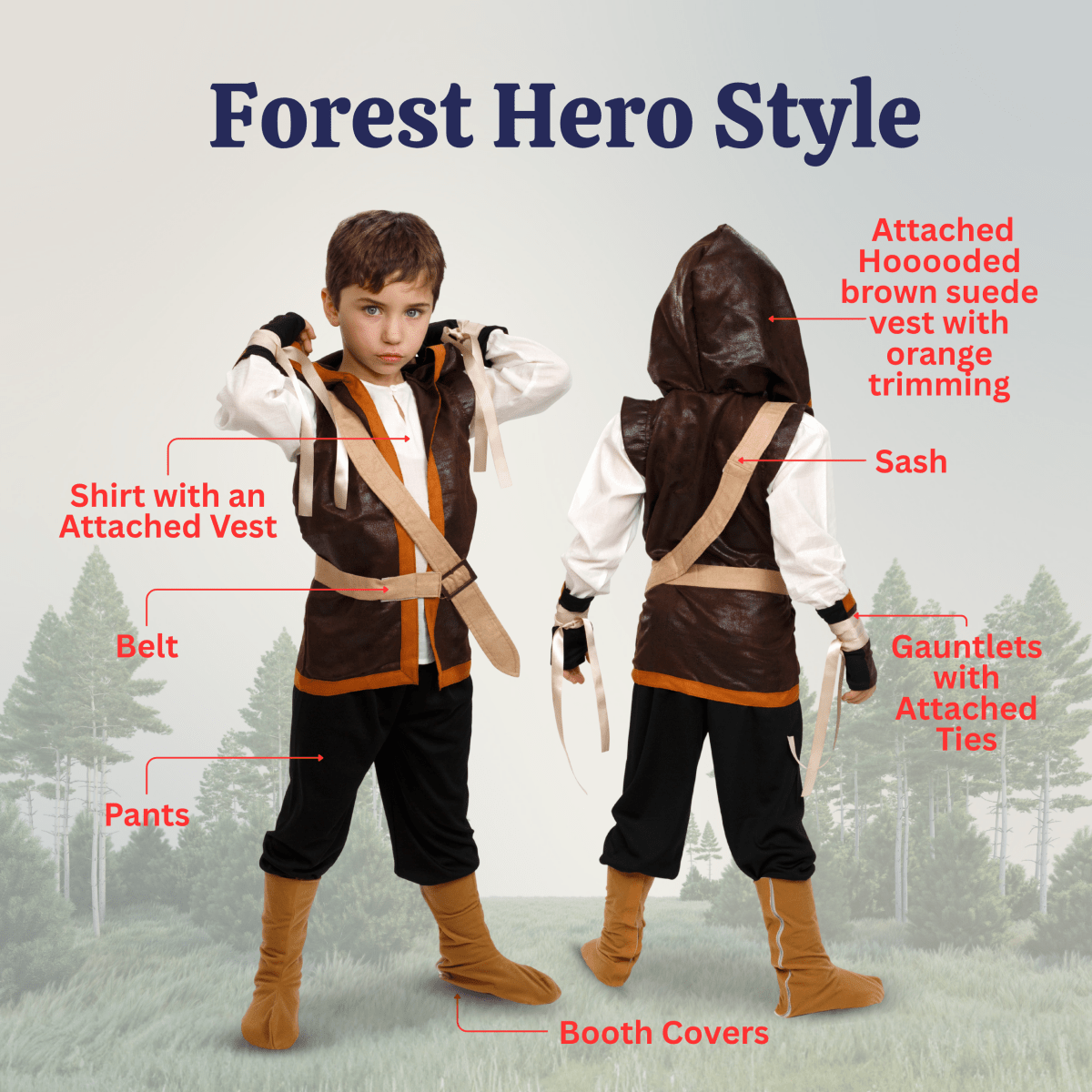 Robin Hood Costume - Kids