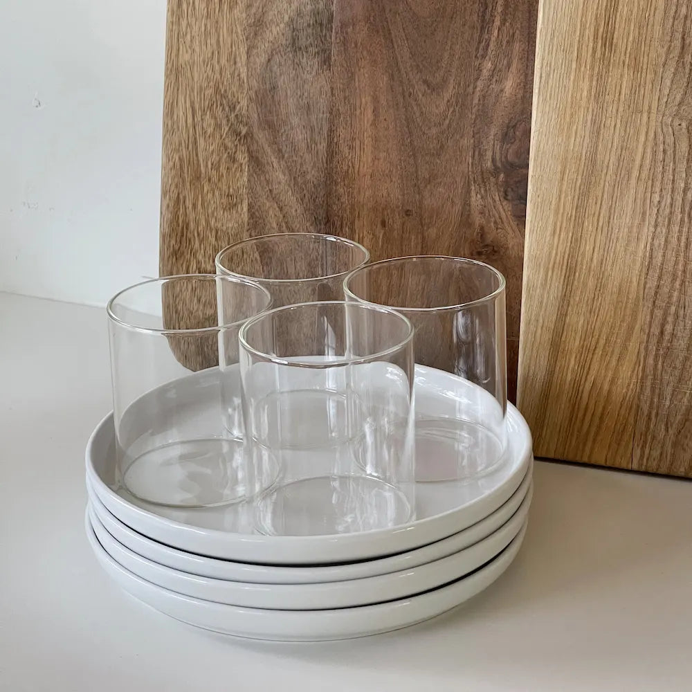 Ice Mold & Glasses Set