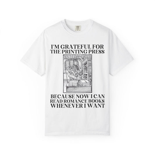 Grateful for the Printing Press