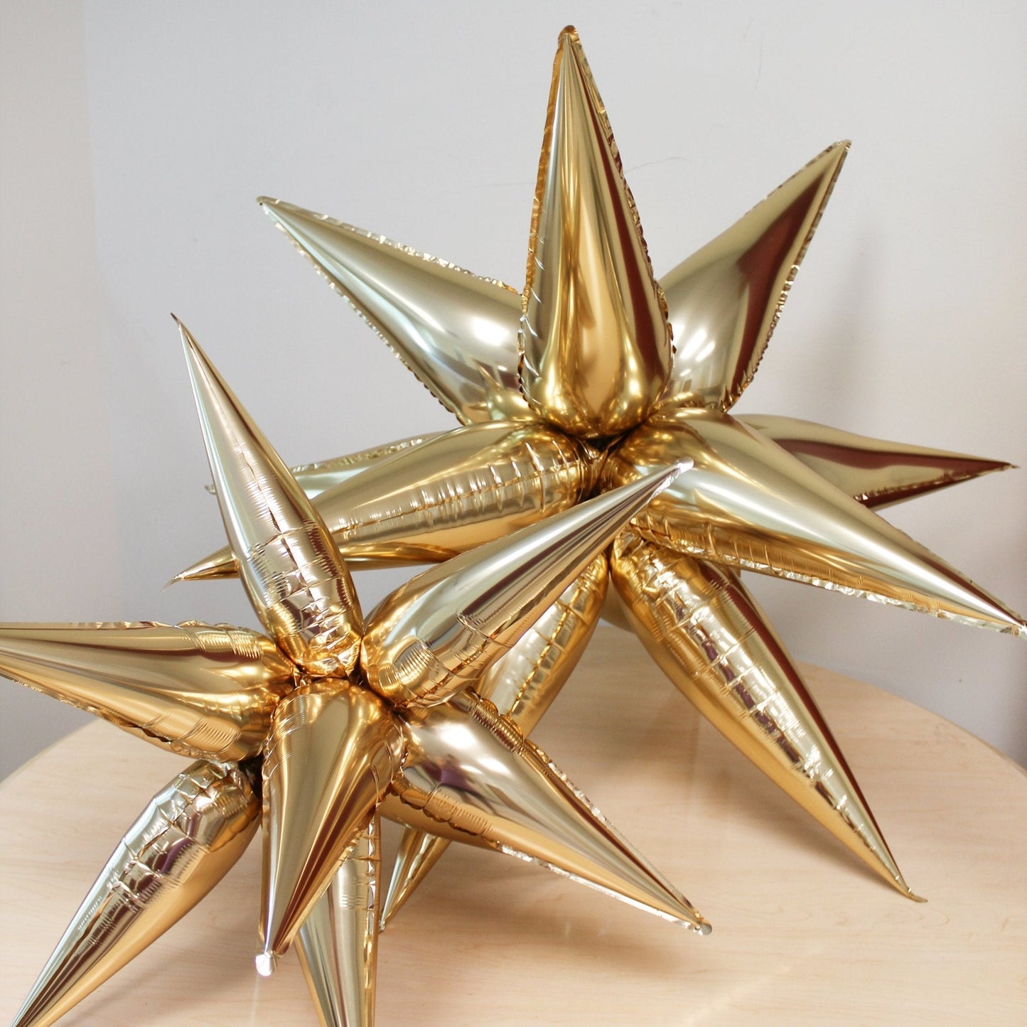 Rose Gold Starburst Balloon