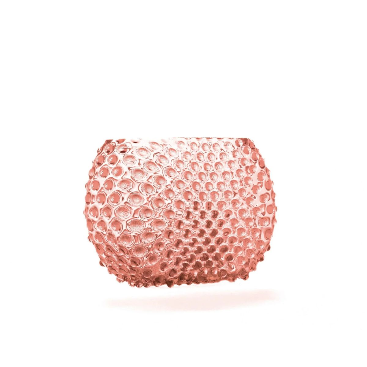Hobnail Vase - Optic - Rose Bronze
