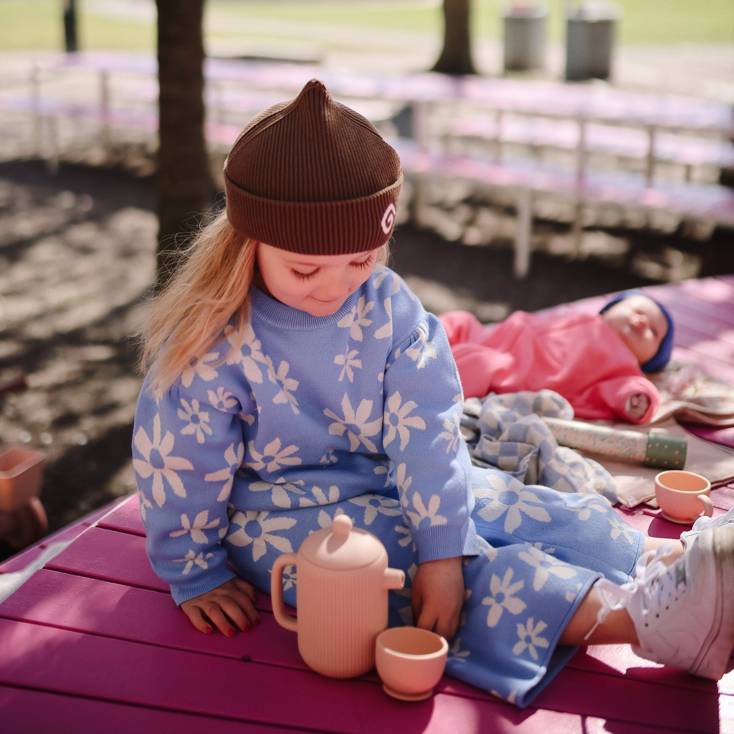 Silicone Tea Play Set
