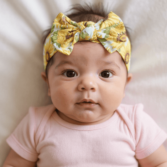 Sammy's Sunflower Knotted Bow
