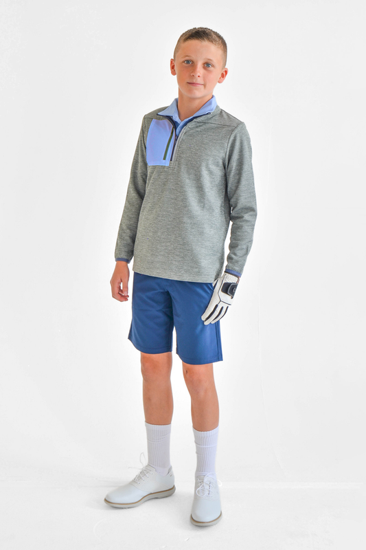 Samson Youth Boys' Quarter Zip Pullover