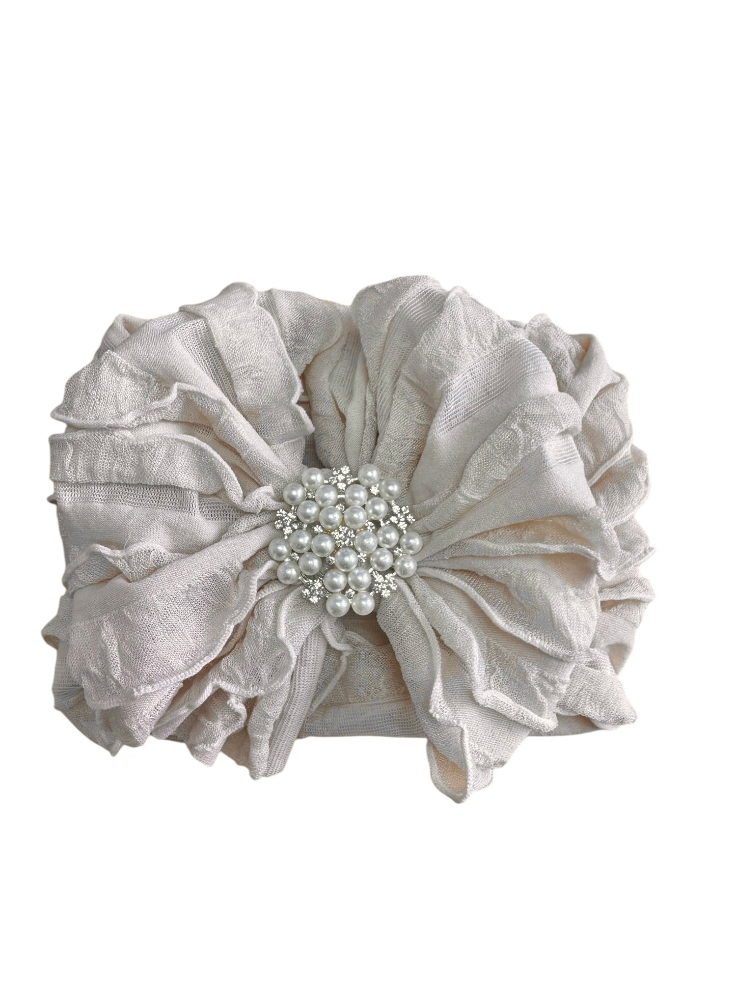 Pearl Ruffled Headband