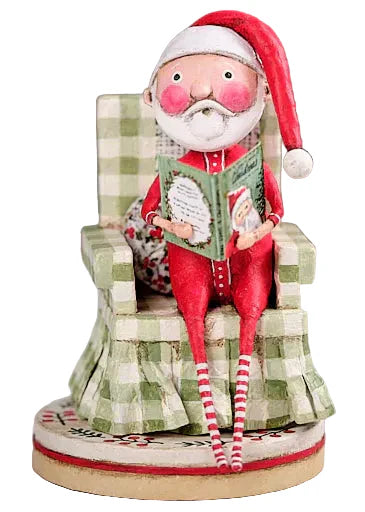 Santa's Christmas Story Figurine by Lori Mitchell *NEW* SHIPS AUGUST