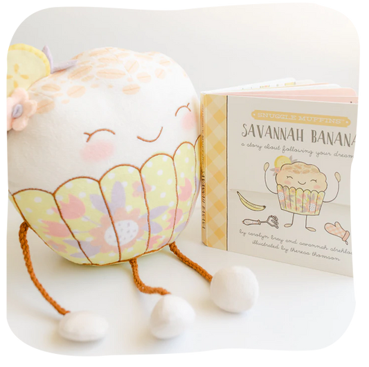 Savannah Banana | Book & Snuggler Set