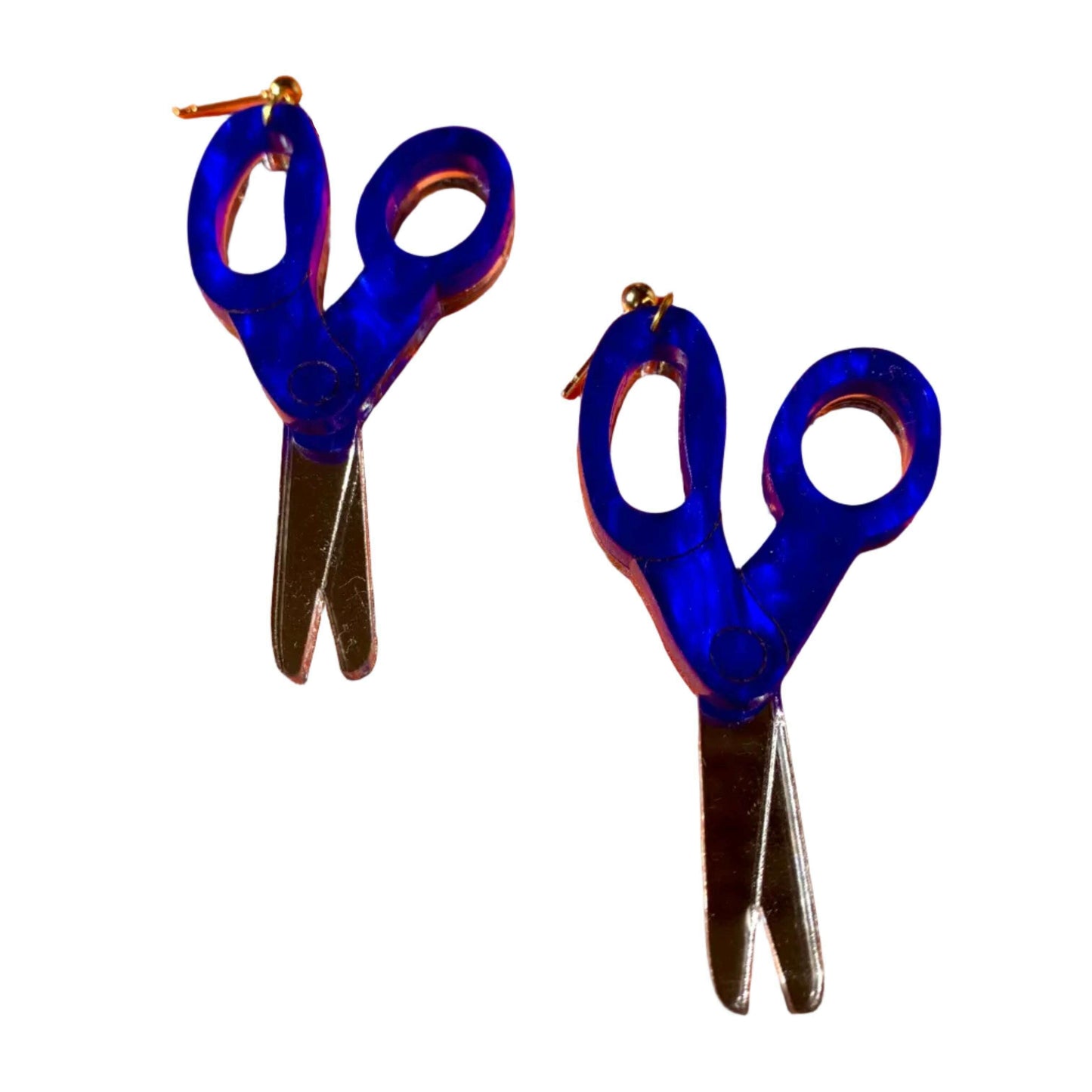 Scissors Acrylic Earrings