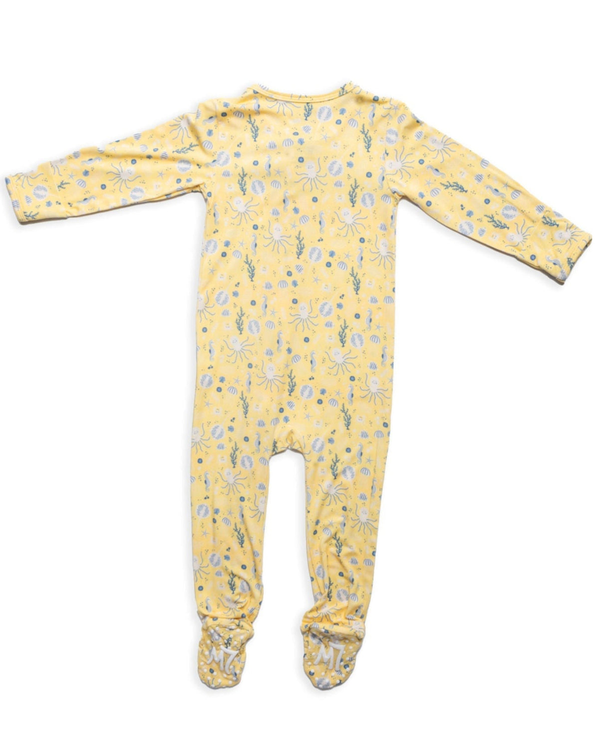 Sea Creatures Bamboo Onesie