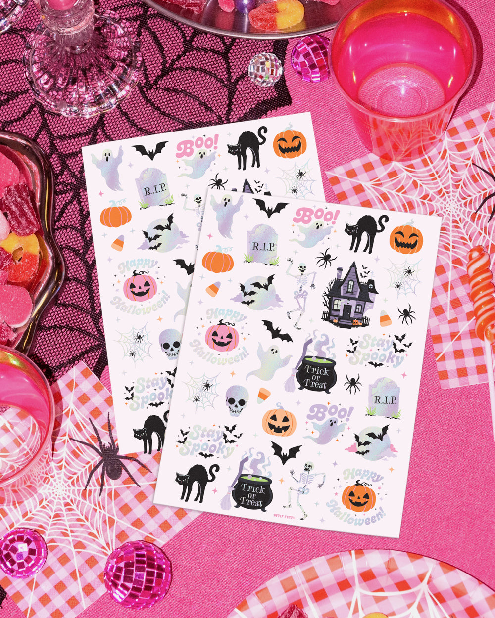 Halloween Tattoos - 50 temporary tattoos