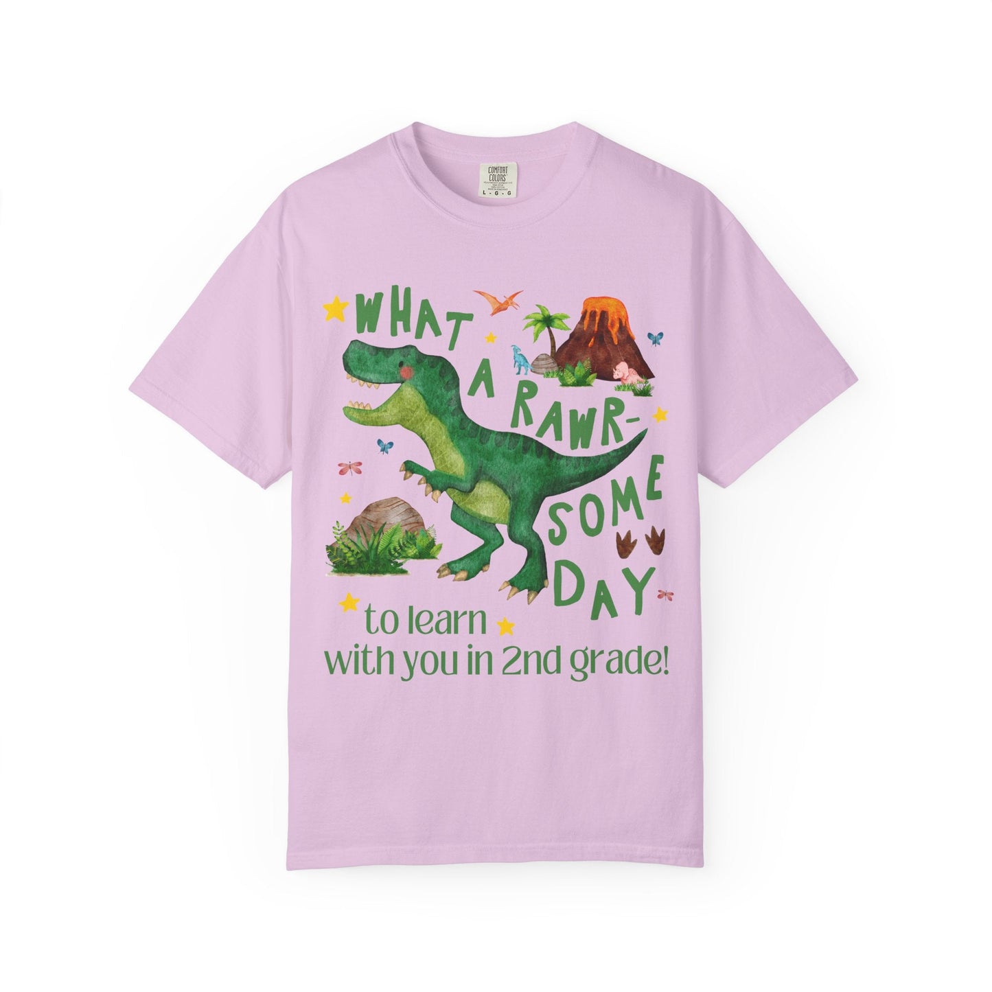 What a Rawr-Some Day to Learn With You in 2nd Grade