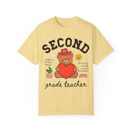 Second Grade Teacher Tee Shirt