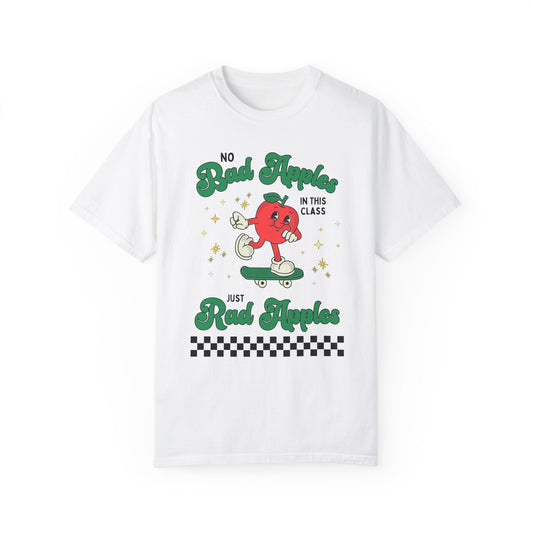 Second Grade Teacher Tee with Groovy Vibe
