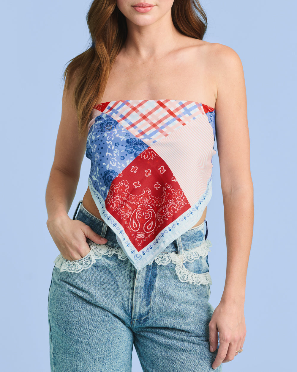 America 250 Headscarf - square headscarf