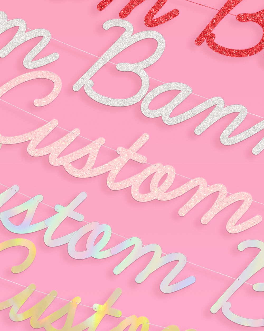 Pretty Custom Banner - customizable banner