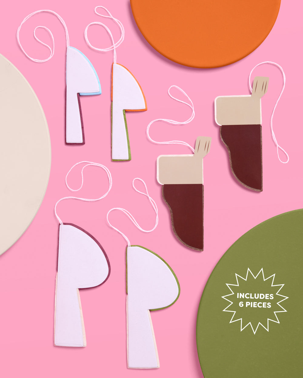 Fall Accordion Set - 6 paper accordions