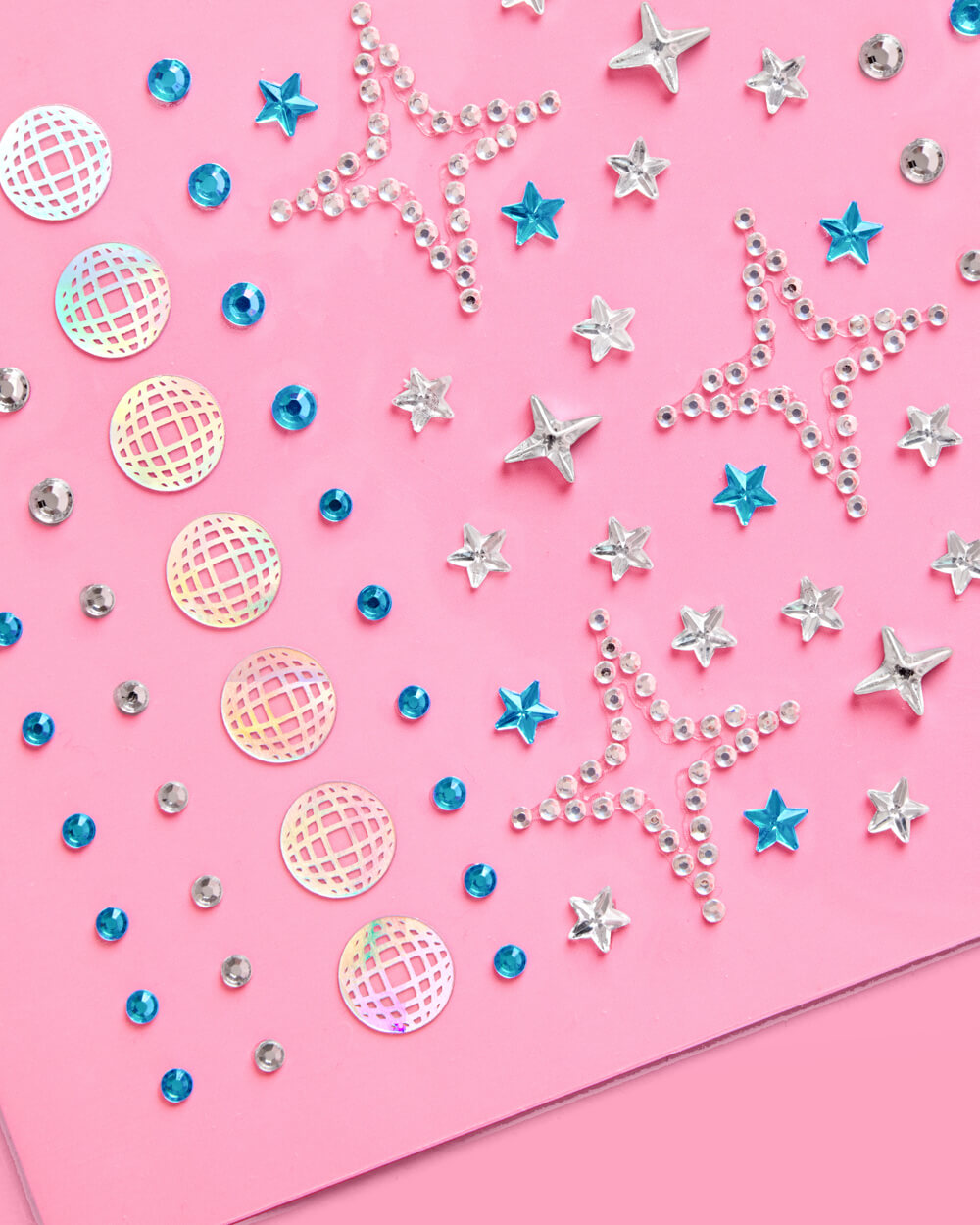 Disco Ball Face Gems - 98 pc face gem set