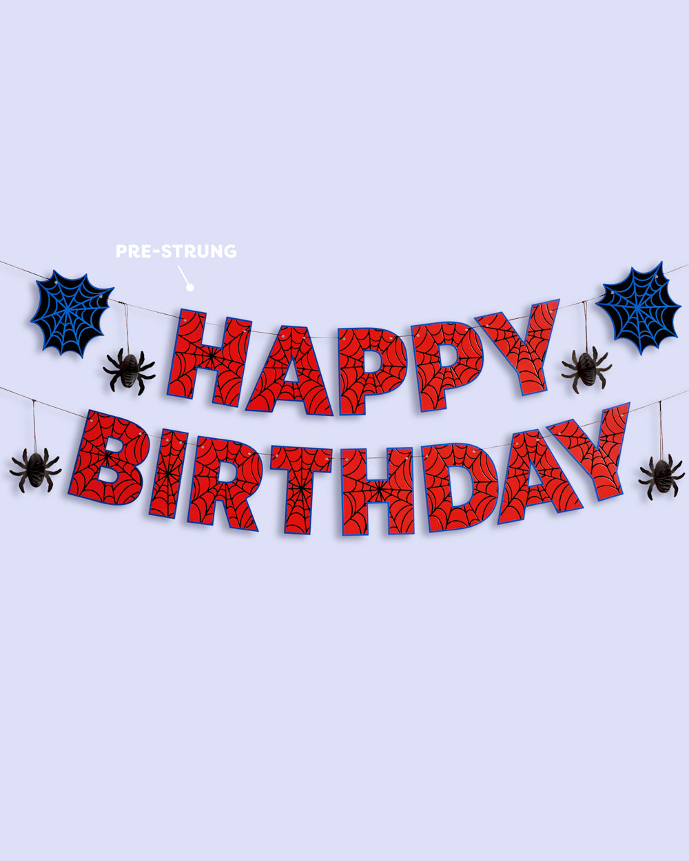 Spider Web 🕸️ Banner - 3D paper banner