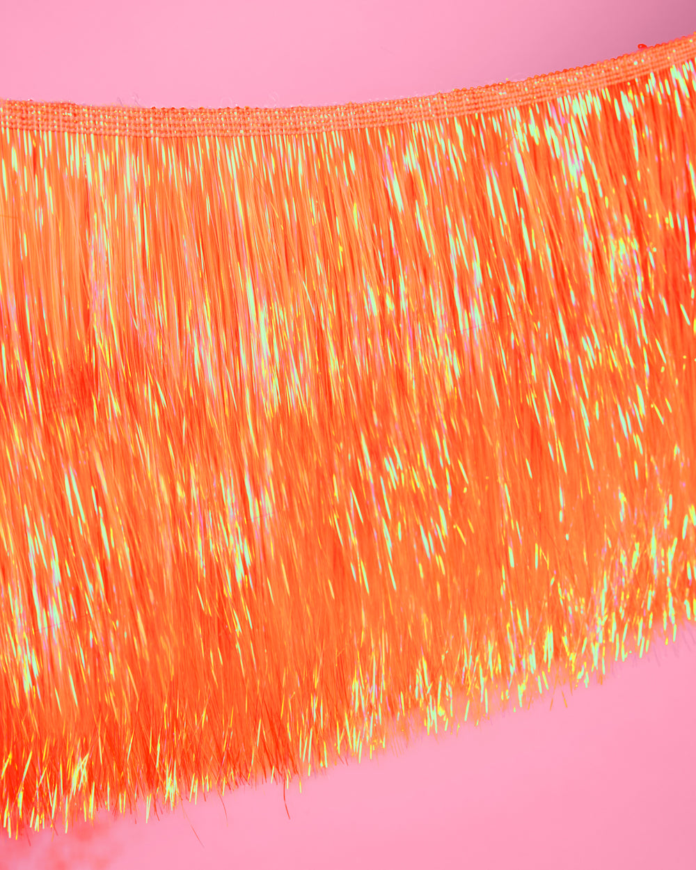 Showgirl Fringe Banner - iridescent banner