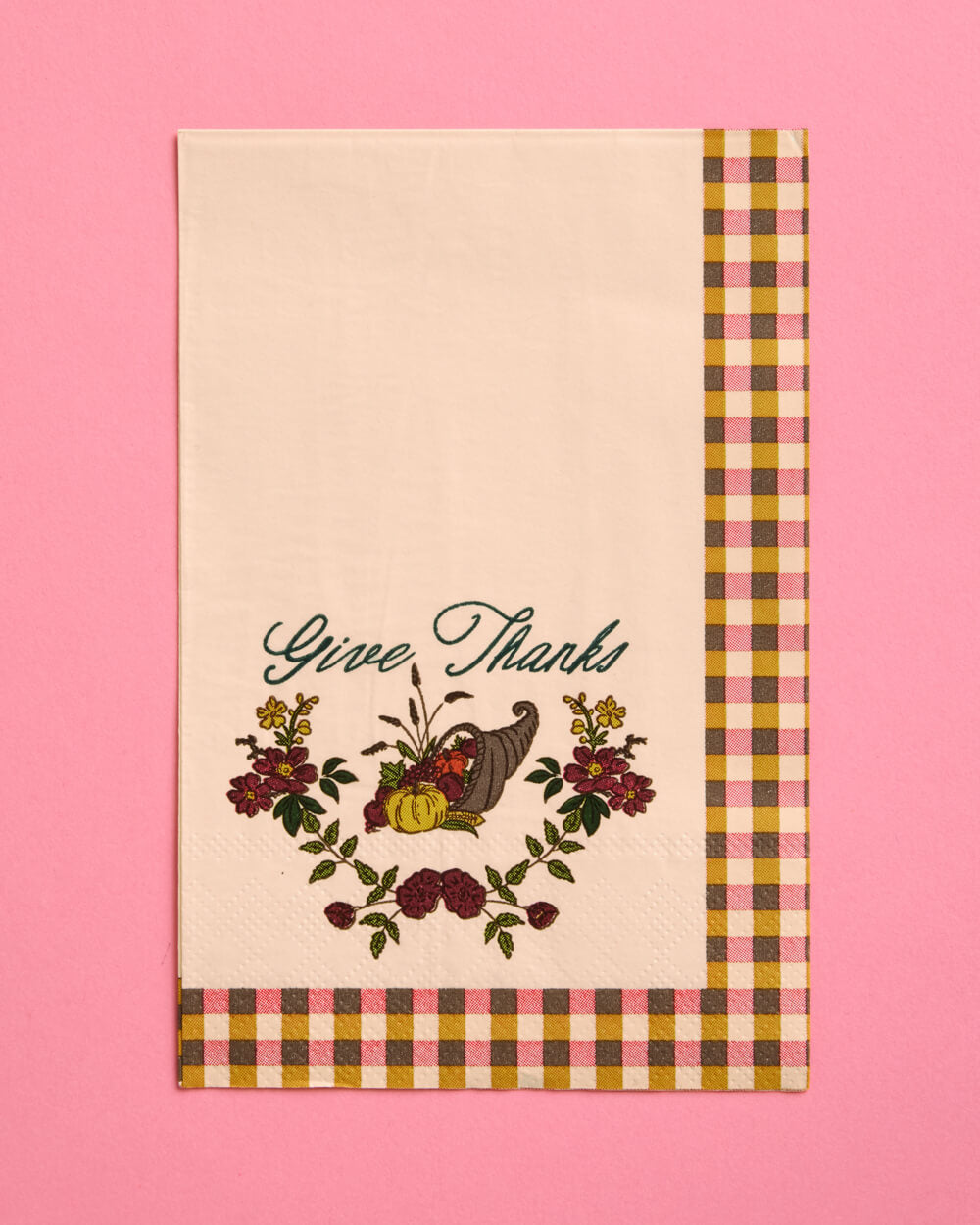 Give Thanks Harvest Napkins - fall themed napkins