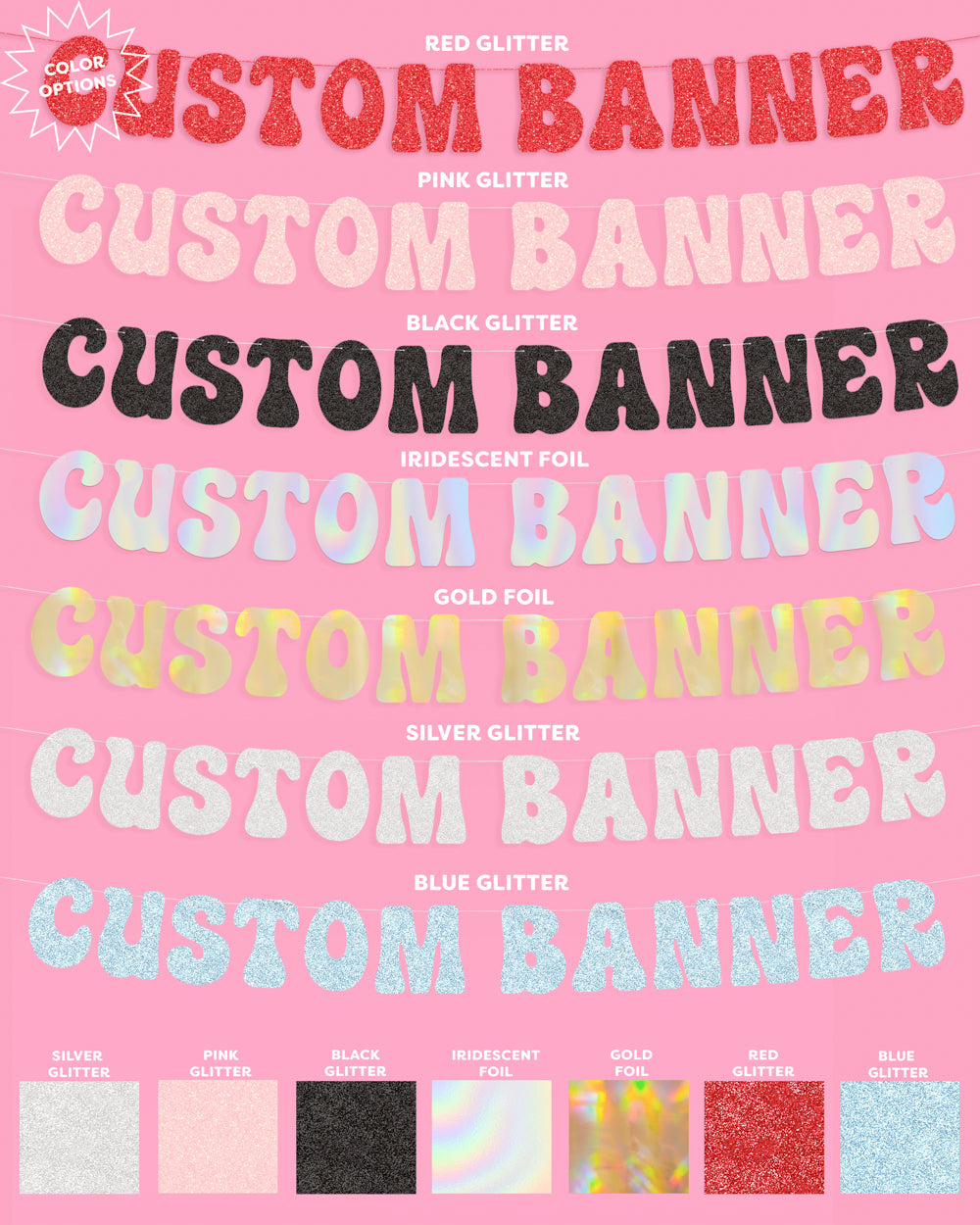 Groovy Custom Banner - customizable banner