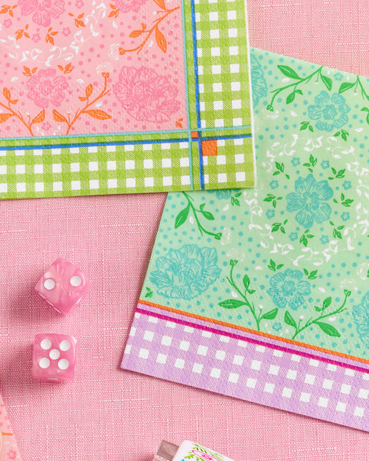 Mahjong Napkins - 24 paper napkins
