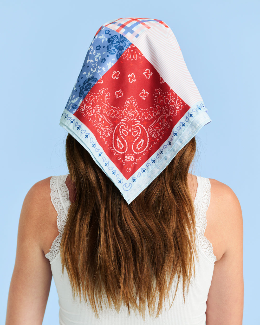 America 250 Headscarf - square headscarf